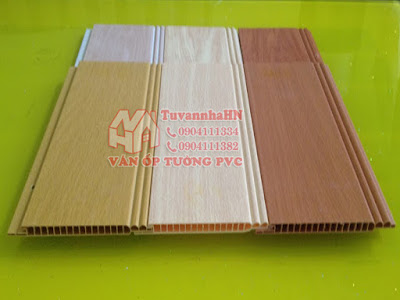 VÁN NHỰA VÂN GỖ ỐP TƯỜNG (TRẦN) PVC