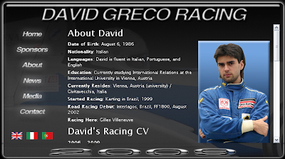 Web David Greco corredor F1 rFactor