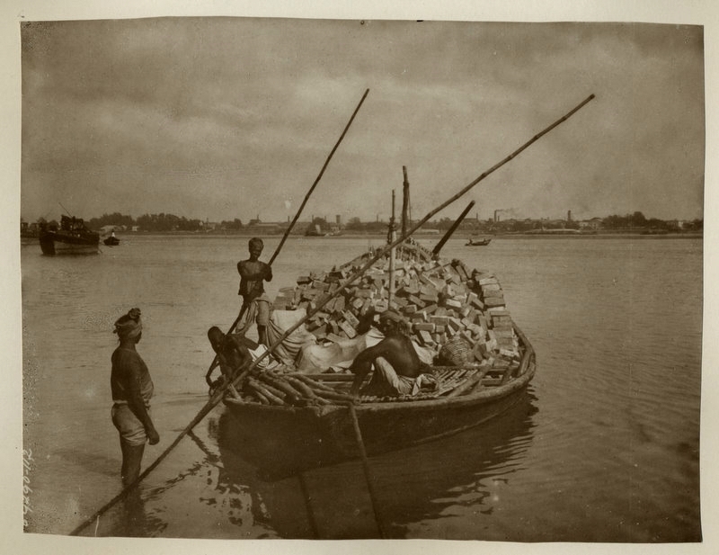 Indian Boats on River - Various Photographs 1900's - Old 