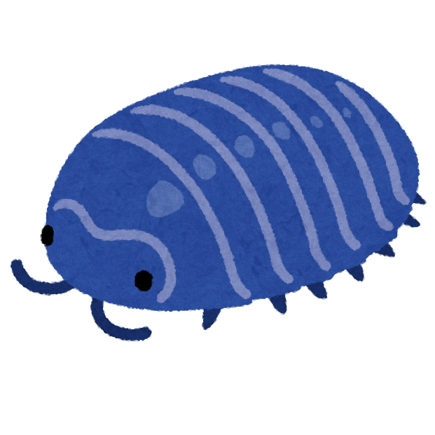 青いダンゴムシのイラスト かわいいフリー素材集 いらすとや 青いダンゴムシのイラスト かわいいフリー素材集 いらすとや