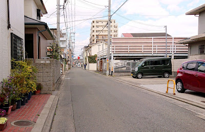 阿麻美許曾神社の参道(松原市・大阪市東住吉区)