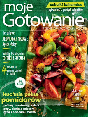 Moje gotowanie magazyn : sierpien 2018