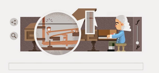 Google Doodle: Ultah ke 360 Bartolomeo Cristofori si Penemu Piano