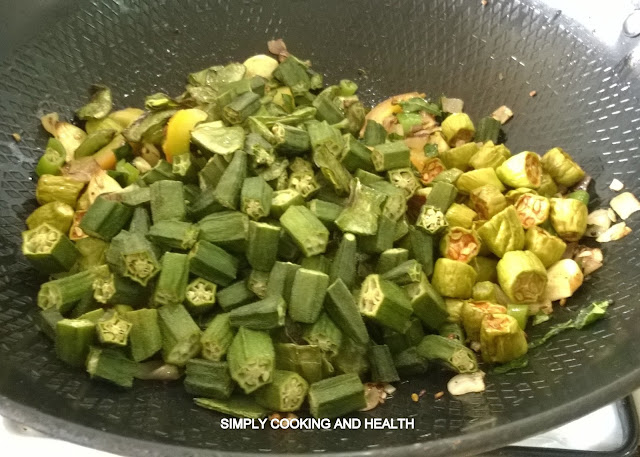 Adding tindora and okra