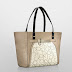 Calvin Klein Addie Traveler Leather Signature Tote Bag Clay