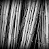 Bambou Noir Et Blanc : Corbeille à linge en bambou noir et blanc 40 cm