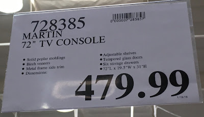 Deal for the Martin Furniture Television Console at Costco