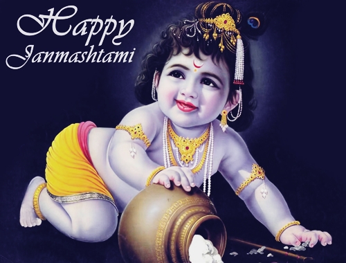 Happy Krishna Janmashtami  wishes HD images 