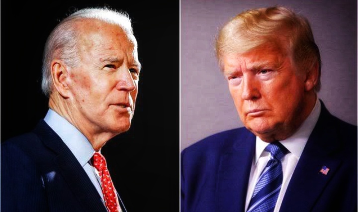 In North Carolina, Trump and Biden tied for the presidency