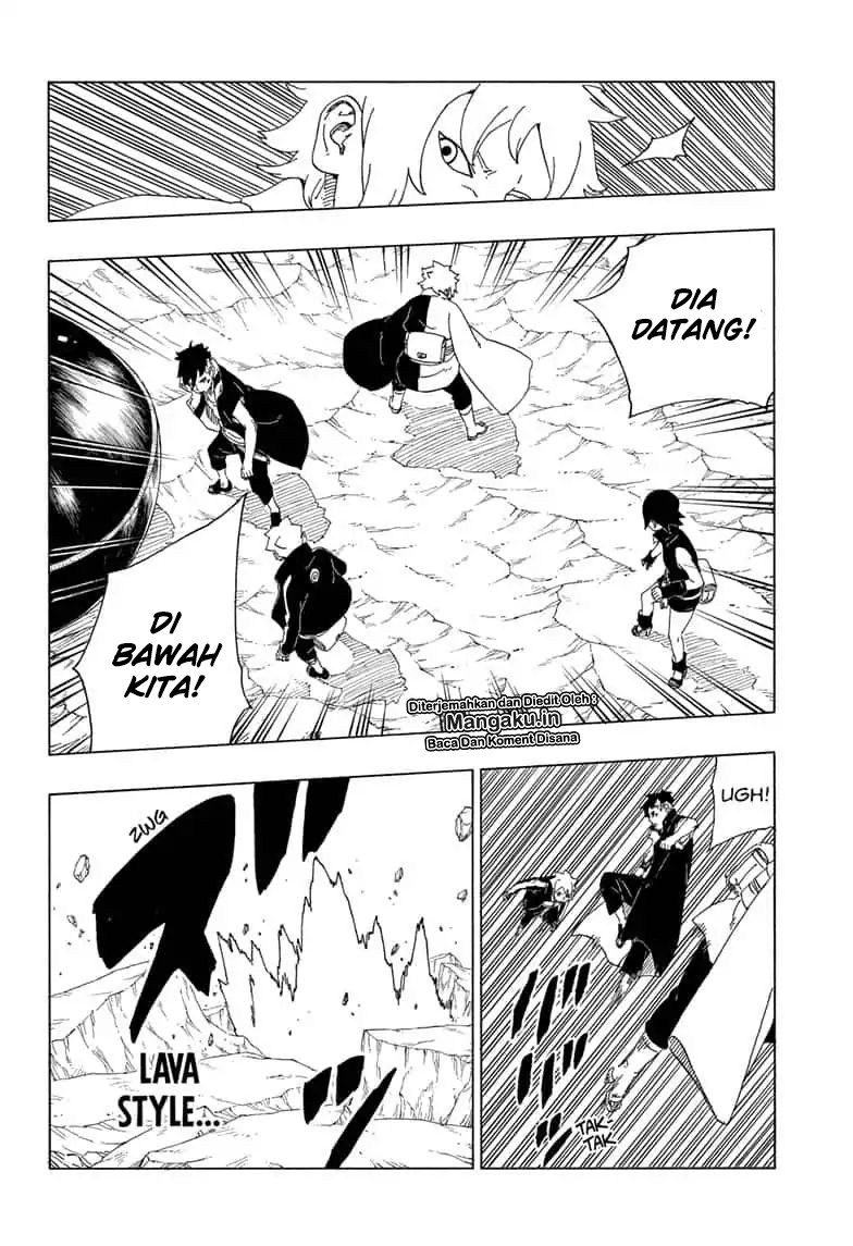 Baca Manga Boruto Chapter 40 Sub Indo: Jutsu Tak Terlihat - wawang.id