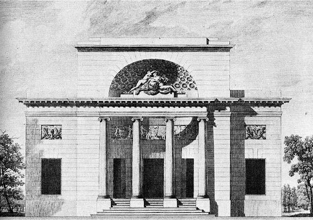 Hôtel Guimard or Terpsichore temple by Claude Nicolas Ledoux