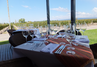 wine tasting and haute cuisine lunch Mendoza