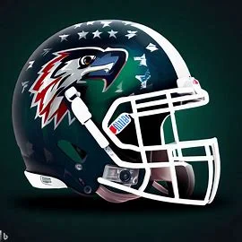 Eastern Michigan Eagles Concept Football Helmets