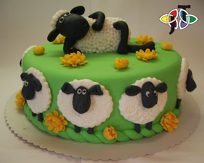 Shaun The Sheep Cakes