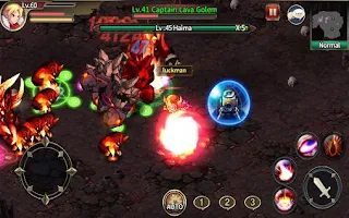 Screenshots of the Zenonia S: Rifts in time for Android tablet, phone.