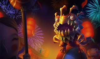 Chinese Lion Dance Kog'maw Skin