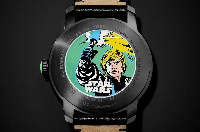 Luke Skywalker Fossil Star Wars Watch