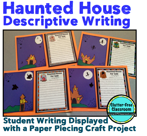 Haunted House for Sale Descriptive Writing Activity 