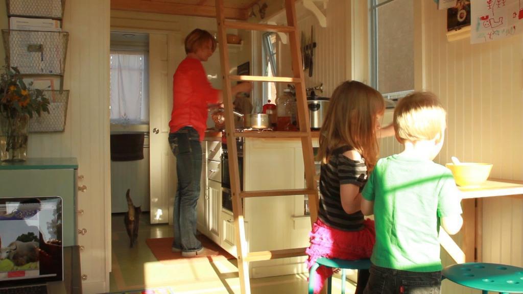 tiny house with kids