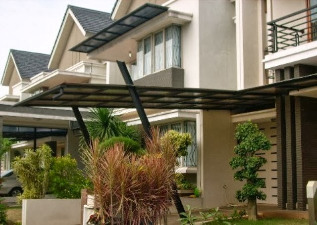 9 Model  Kanopi  Rumah Minimalis