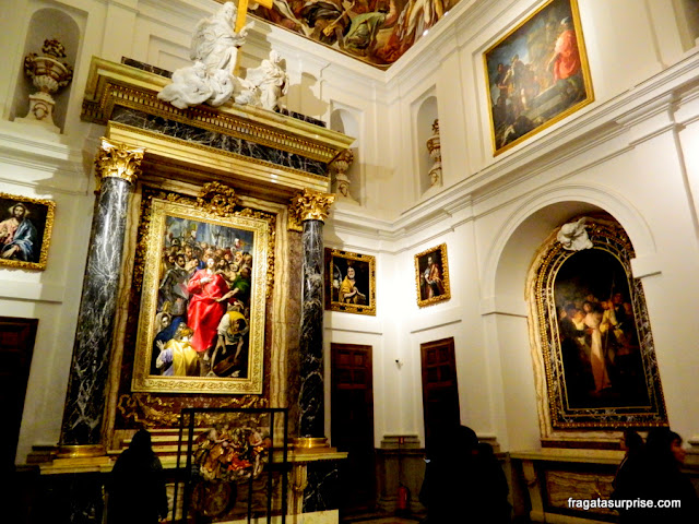 O Espólio, obra de El Greco, na Sacristia da Catedral de Toledo