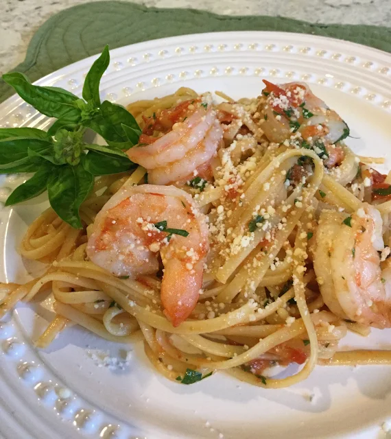 Stove-top Shrimp and Pasta