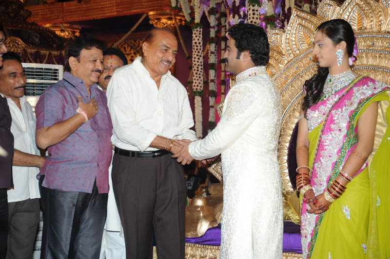 Celebrities  Jr NTR  Pranathi s Marriage film pics