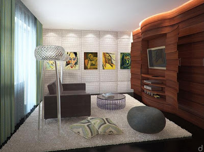 Home Theater Room Design on Interior Design Ideas  Luxury Ultra Modern Condominium Interior Design