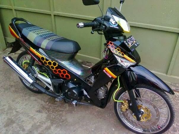 Kumpulan Foto Modifikasi Motor Supra X 125 Terbaru  Modif 