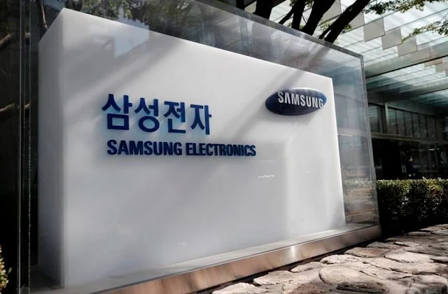 papan nama perusahaan samsung