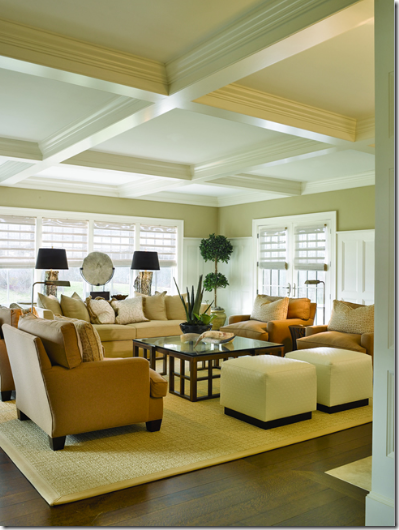 coffered ceiling