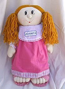 Boneca de pano Joanita