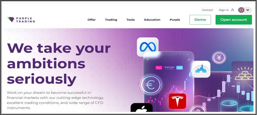 [Мошенники] purple-trading.com – Отзывы, развод, лохотрон! Брокер Purple Trading мошенник