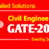 CIVIL ENGINEERING 2014 GATE DETAIL SOLUTIONS  BY MADE EASY GROUP