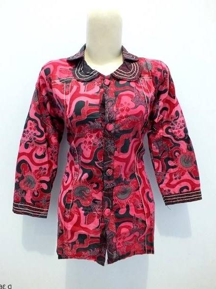 10 Model  Baju  Batik  Kerja Guru  Modis Elegan Terbaru 2019