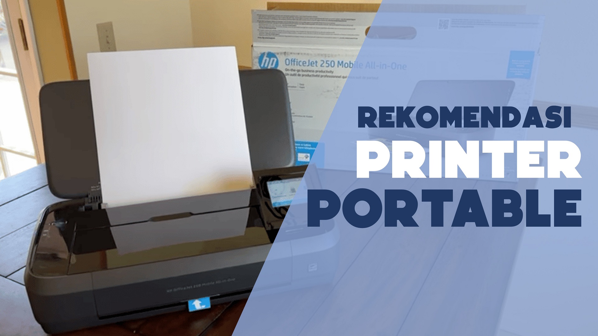 Rekomendasi Printer Portable Murah, Manfaat, Fitur, dan Harga
