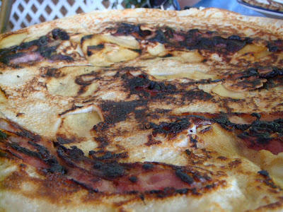 Bacon and apple pancake at Linda's Pancake House, Aruba