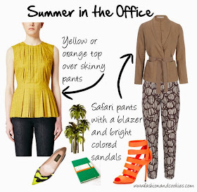 summer in the office, shopping tips, fashion and cookies, fashion blogger