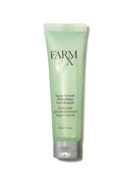 Gift with purchase - Free try-it-size Super Greens Gel Cleanser with purchase of any two Farm Rx products (from select pages