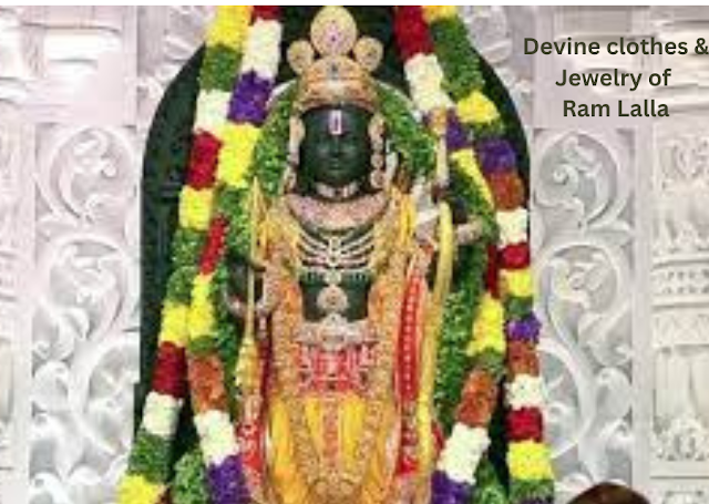 Devine clothes & jewelry of Ram Lalla