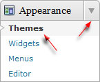 themes menu wordpress