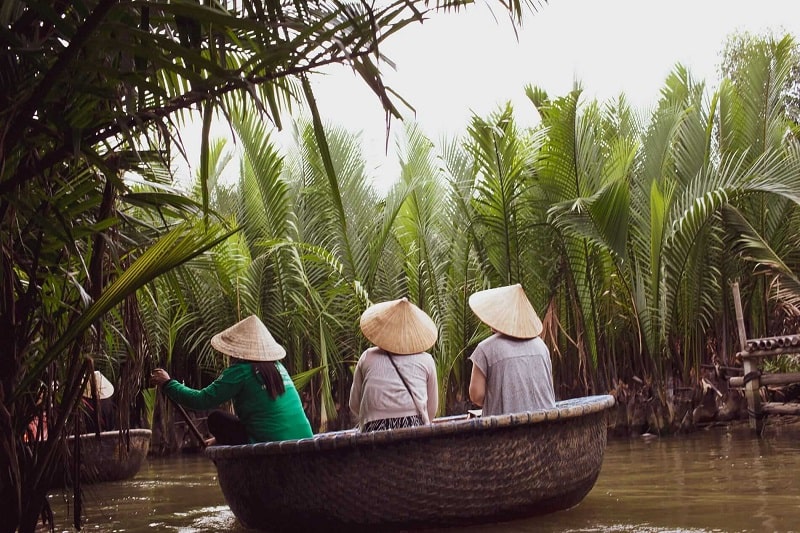 Hoi An Coconut Forest – Enjoying the Basket Boat Rides on the River