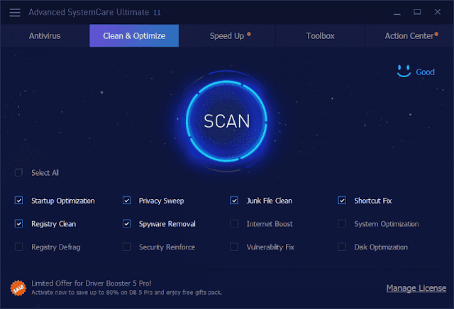 IOBIT Advanced SystemCare Pro Serial v14.02.171(2020)