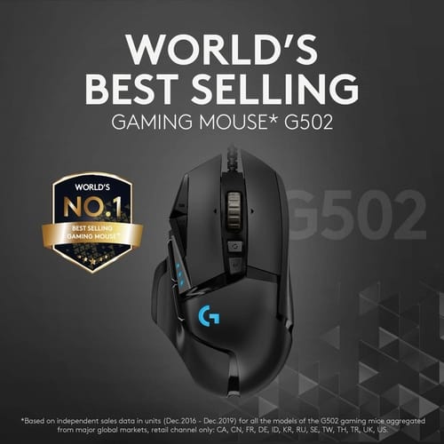 Review Logitech G502 Hero High Performance Gaming Mouse