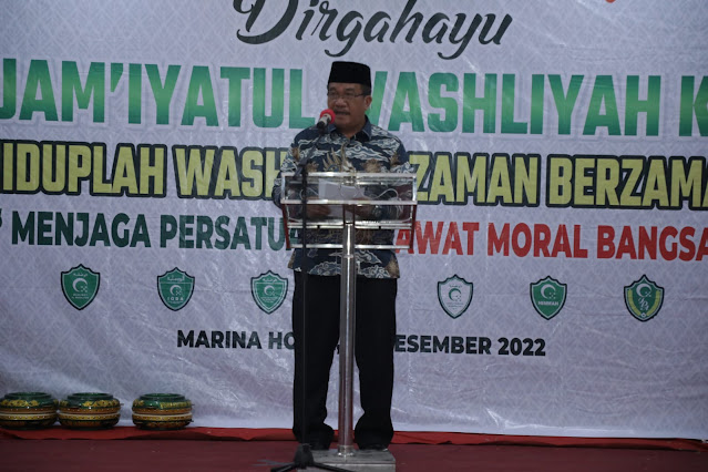 Wabup Asahan : Al-Washliyah Harus Bisa Perawat Kemajemukan dan Penjaga NKRI dalam Kesatuan Nilai Islam