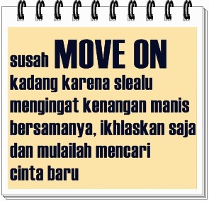 Gambar Foto DP BBM Kata Kata Move On dari Mantan