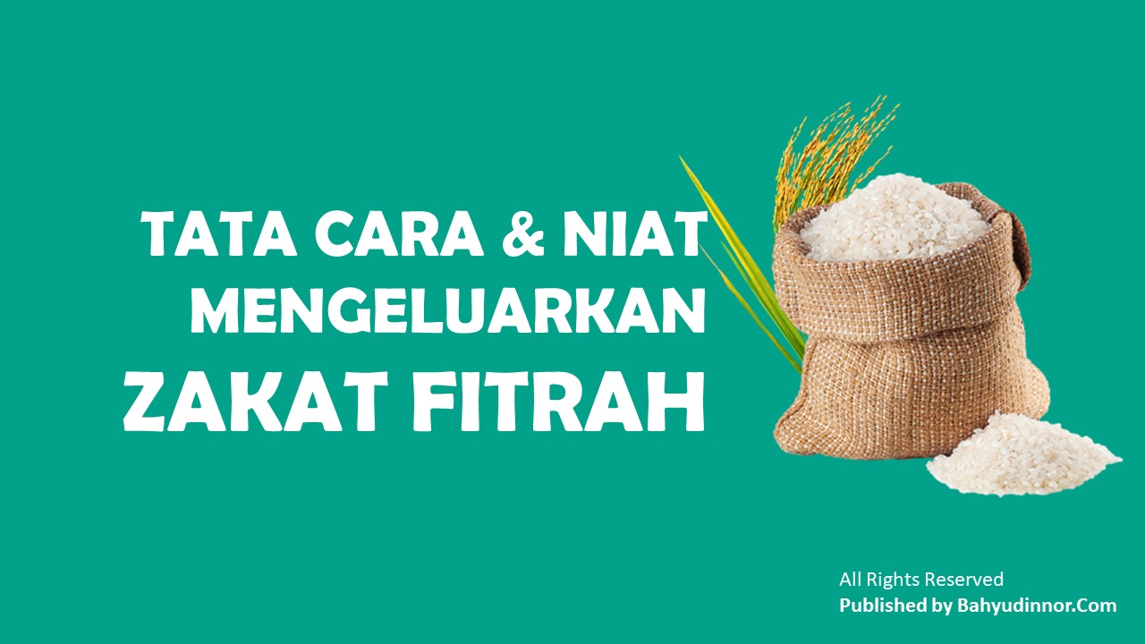 Niat zakat fitrah