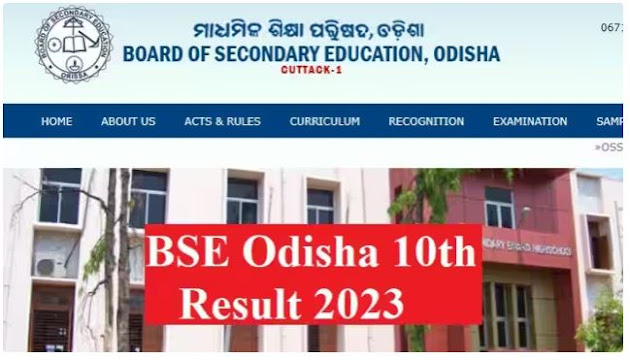 BSE Odisha 10th Result 2023 Live: Stay Updated with the Latest News