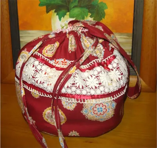 Drawstring Pouch Bag Tutorial