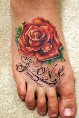 Crazy Foot Tattoos Seen On www.coolpicturegallery.net